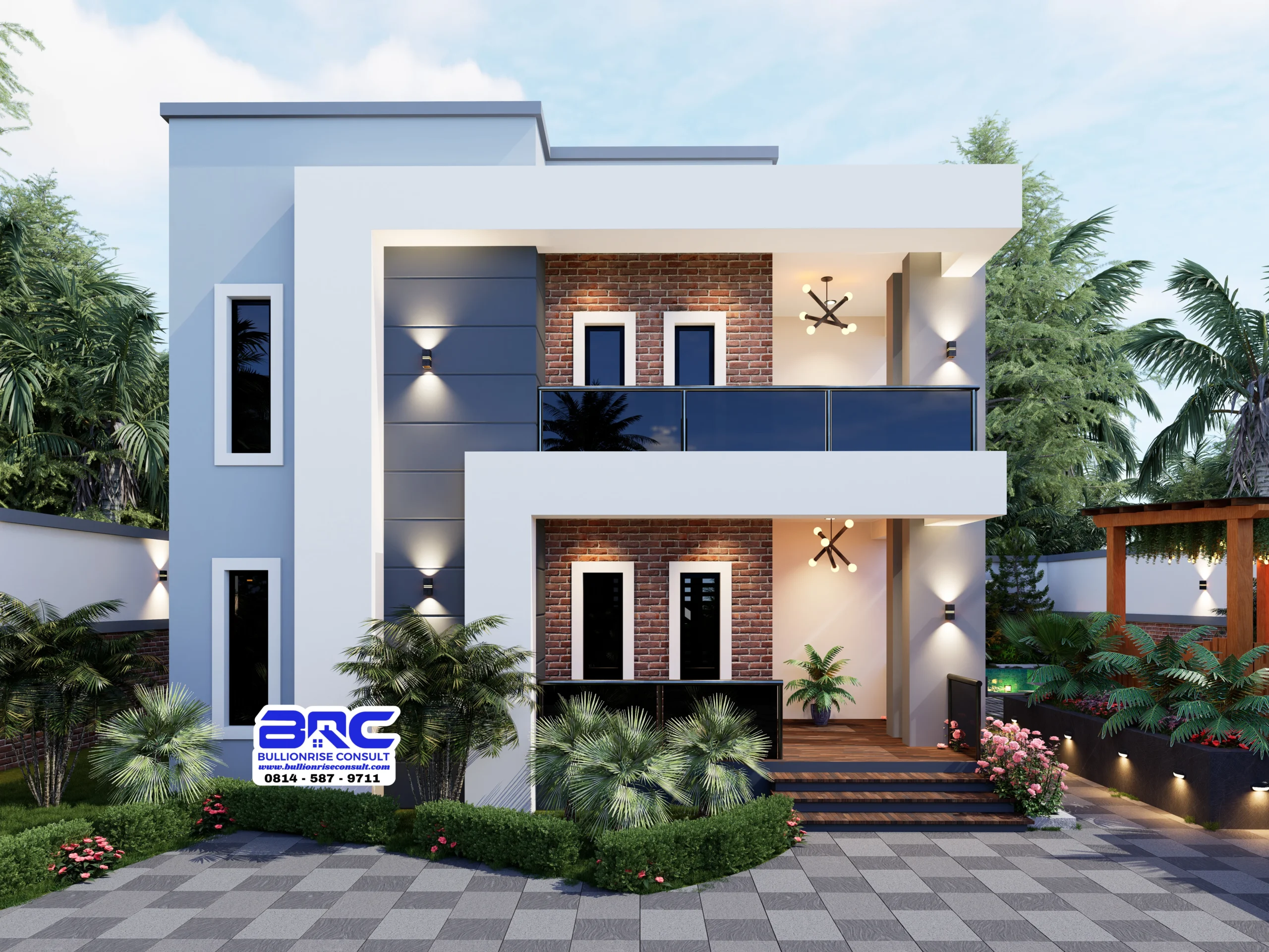 5 bedroom duplex house plan design in nigeria by bullionrise consult