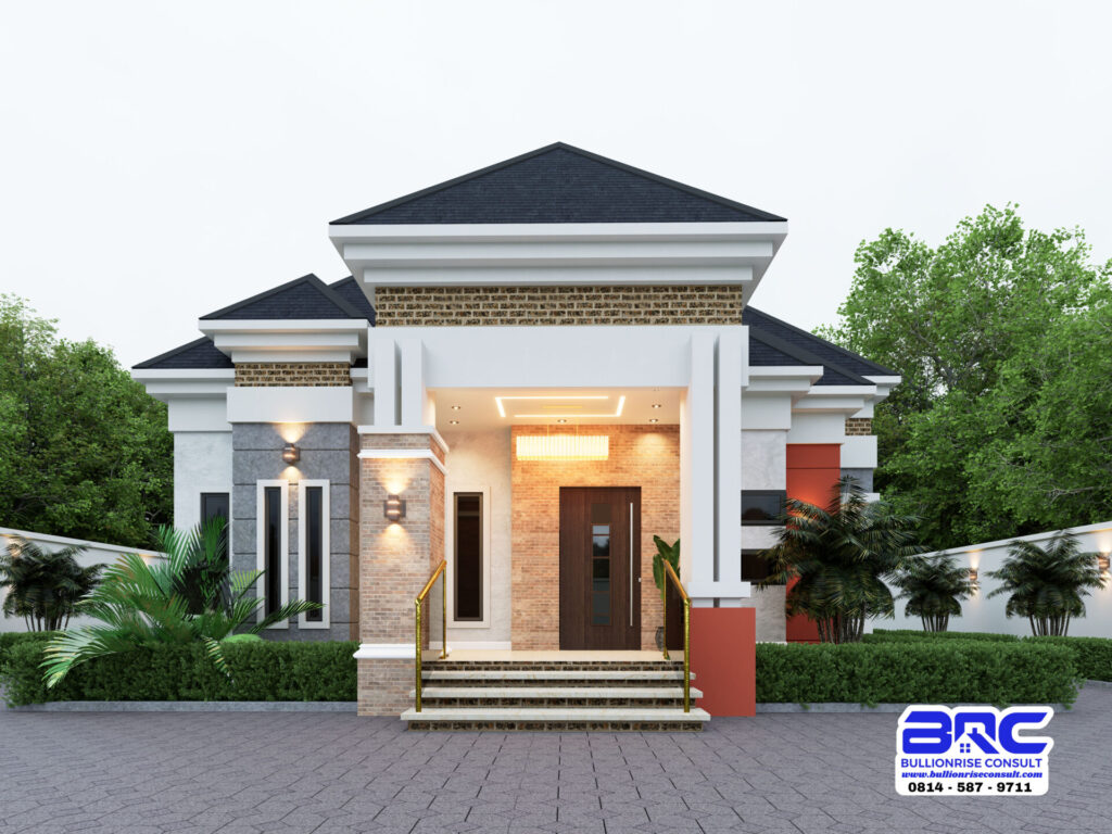 4 bedroom bungalow house plan nigeria 4- psn00013ba - bullionrise consult