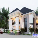 5 Bedroom Duplex House Plan | The Golden Villa (PSN00021BA)