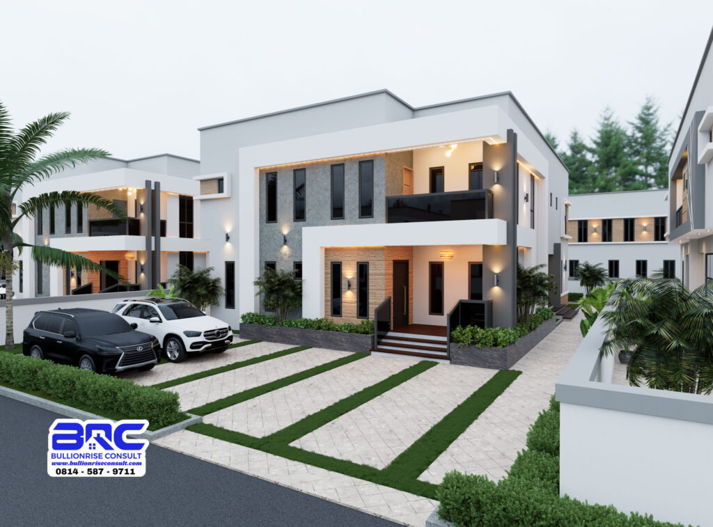 semidetached duplex 2 bedroom duplex 4 bedroom duplex - bullionrise consult 2