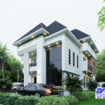 5 Bedroom Duplex House Plan | The Domus alba (PSN00035BA)