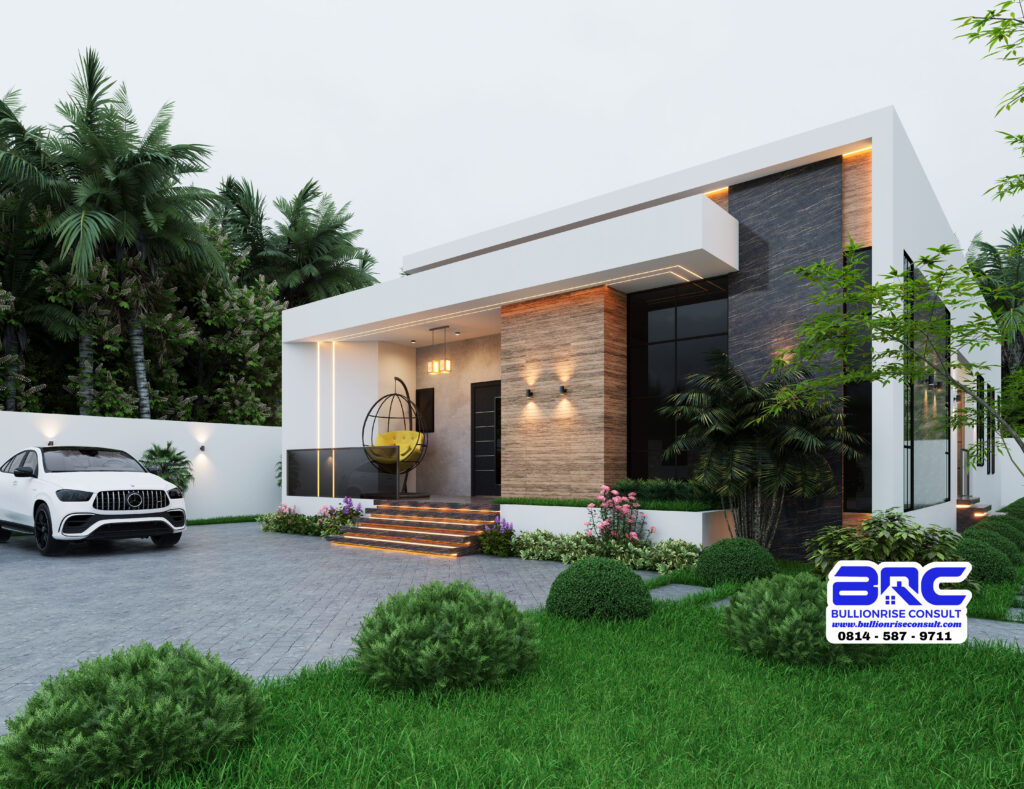 4 bedroom bungalow modern house designs - bullionrise consult 1