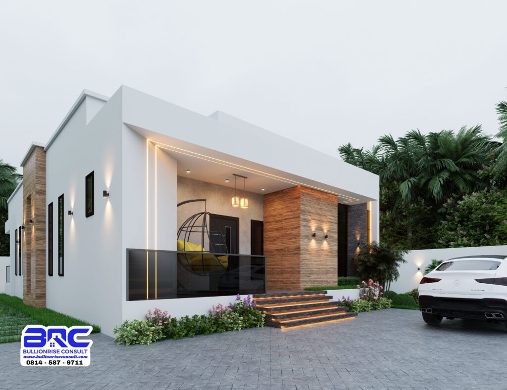 4 bedroom bungalow modern house designs - bullionrise consult 2