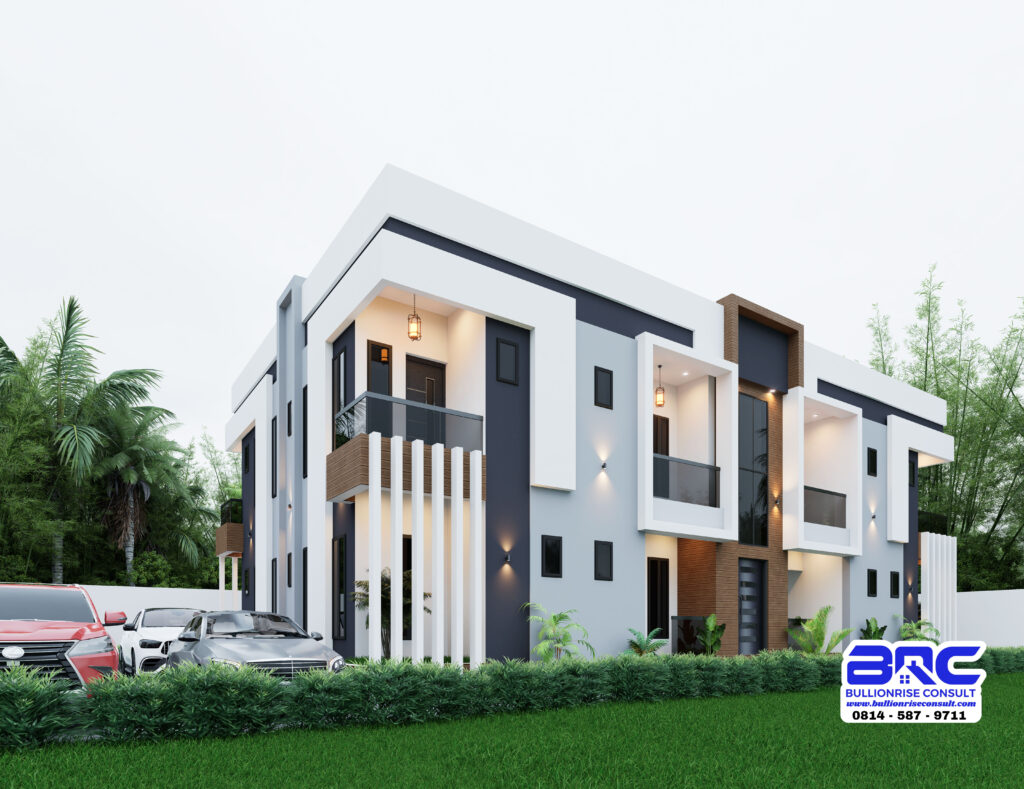 2 bedroom blocks of flat building plan - bullionrise consult 2