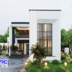 5 Bedroom Bungalow House Design with Pent house | The Greenwich Enclave (PSN00041BA)