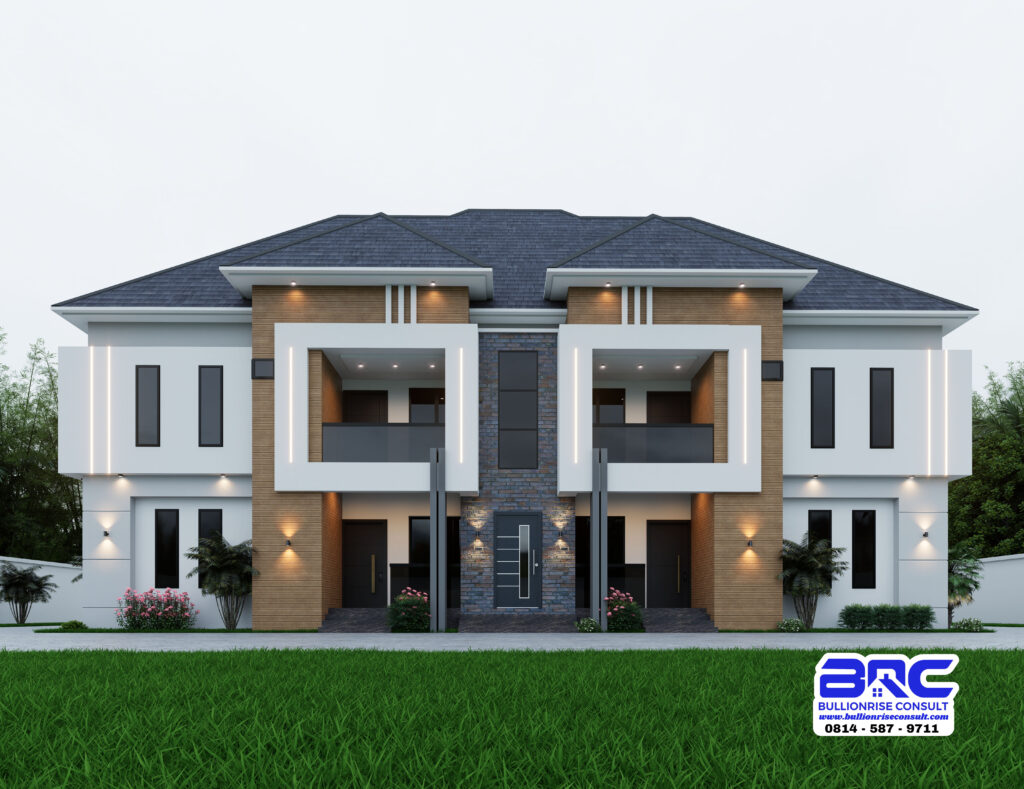 2 bedroom flat house plan - bullionrise consult
