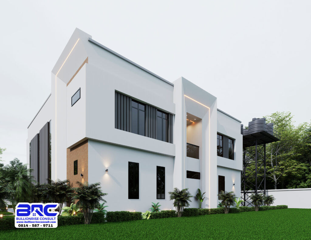 4 bed room duplex house design | Nova Villa (PSN00096BA)