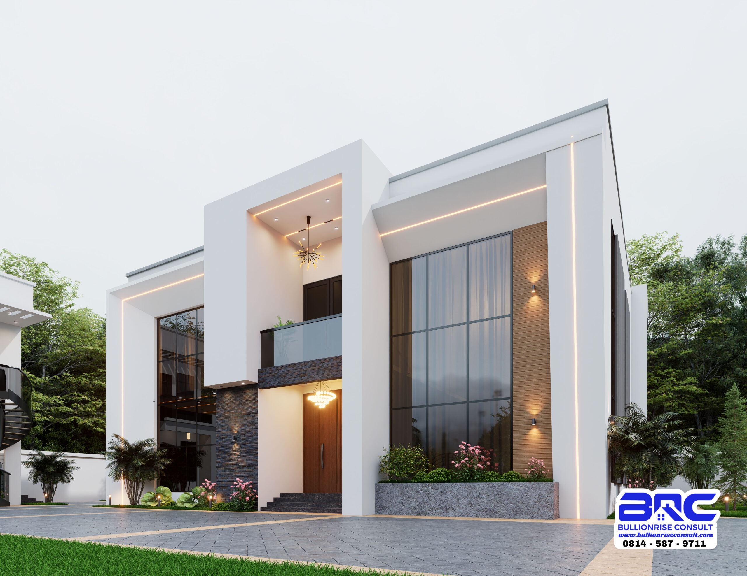 4 bed room duplex house design | Nova Villa (PSN00096BA)