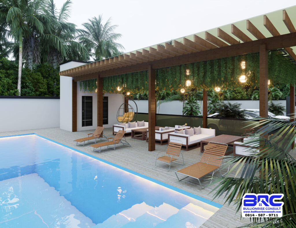 4 bedroom duplex semi detached house plan - Bullionrise Consult - 14