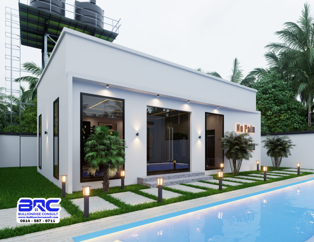 4 bedroom duplex semi detached house plan - Bullionrise Consult - 16