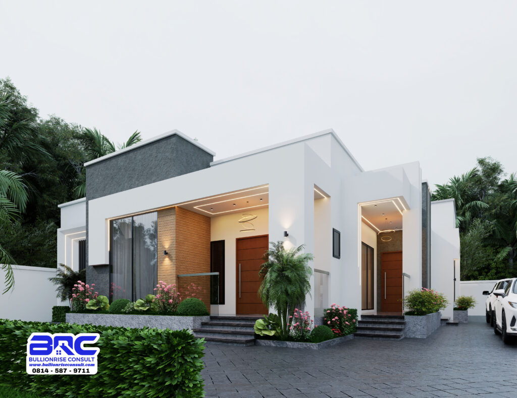 4 bedroom bungalow architectural design - bullionrise consult 2