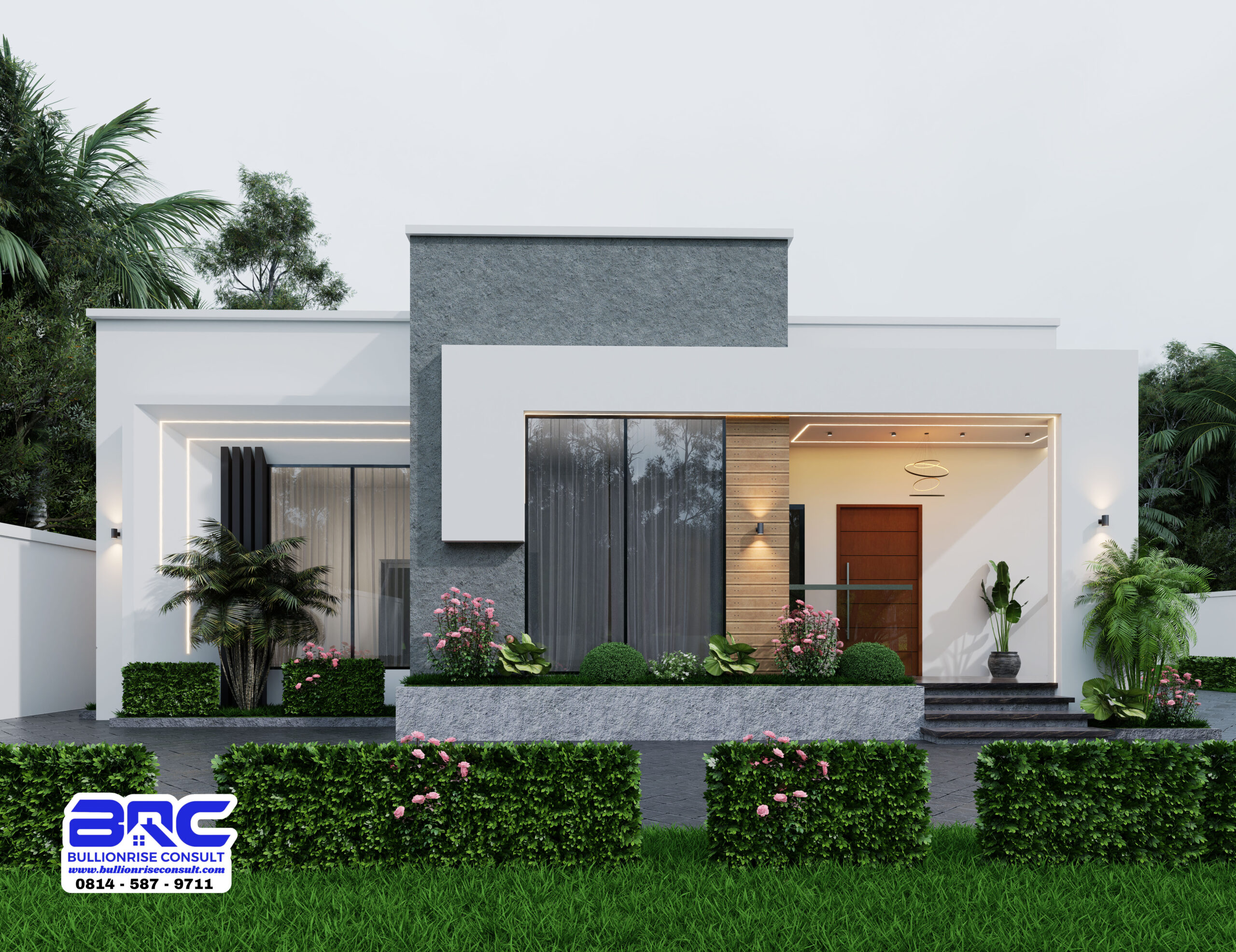 4 bedroom bungalow architectural design - bullionrise consult 8