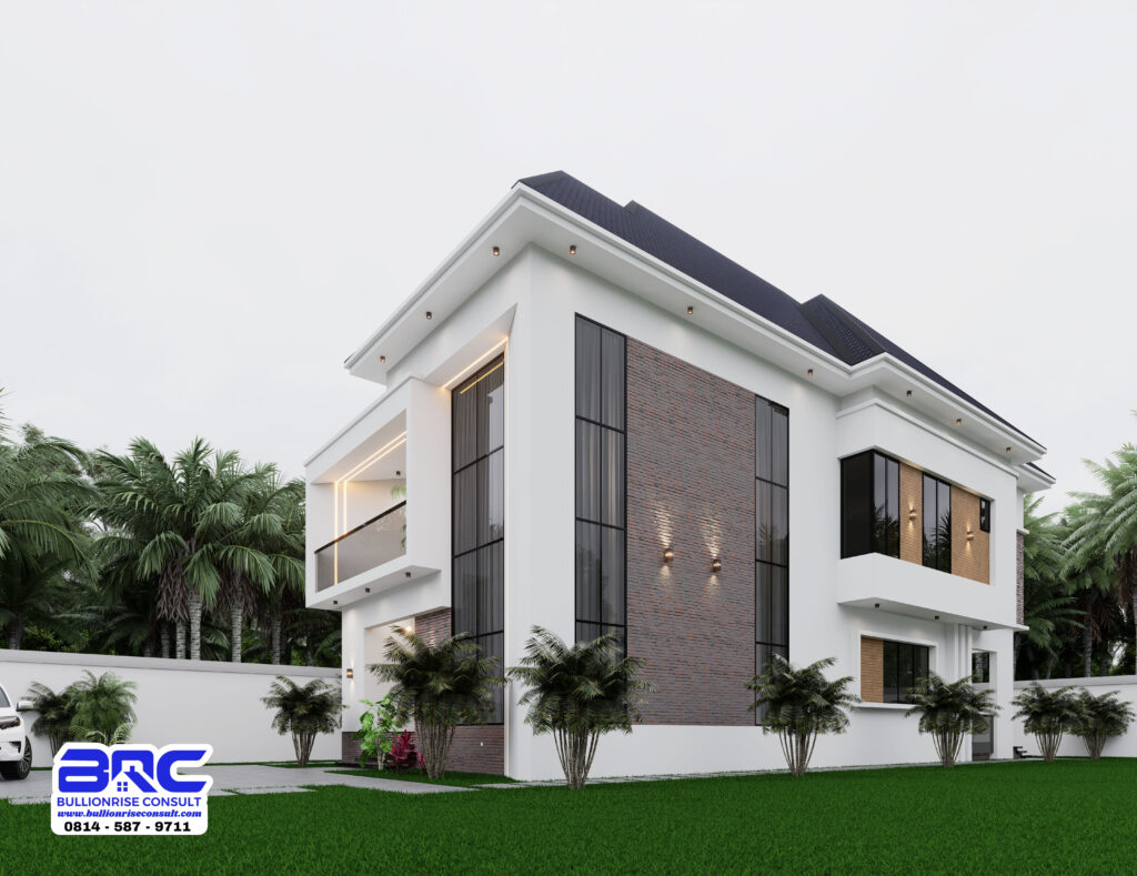 4 bedroom duplex contemporary house design - bullionrise consult 2