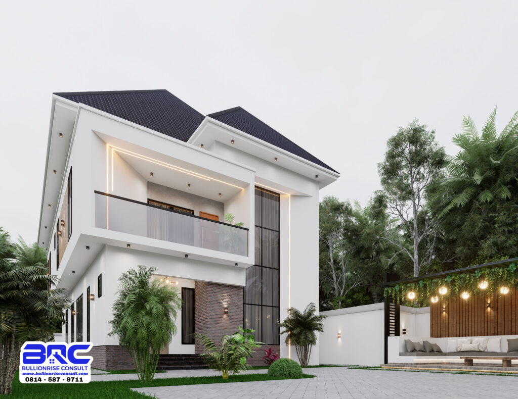 4 bedroom duplex contemporary house design - bullionrise consult 5