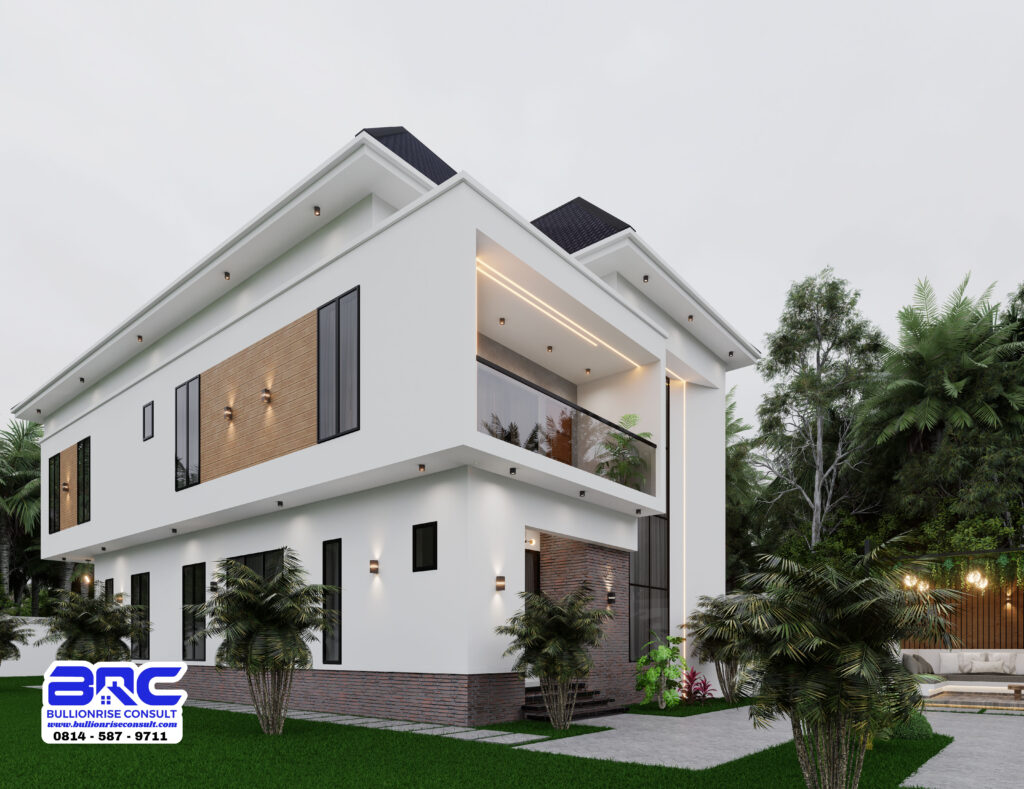 4 bedroom duplex contemporary house design - bullionrise consult 6