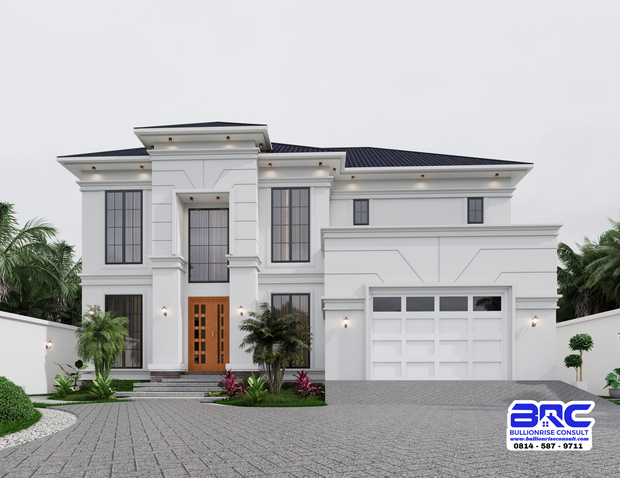 5 bedroom duplex home design plans with photos - bullionrise consult