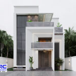 7 bedroom contemporary house plan pent house | The Clarendon (PSN00115BA)
