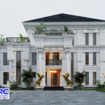 6 bedroom mansion house plan with BQ | The Nile Majesty (PSN00101BA)