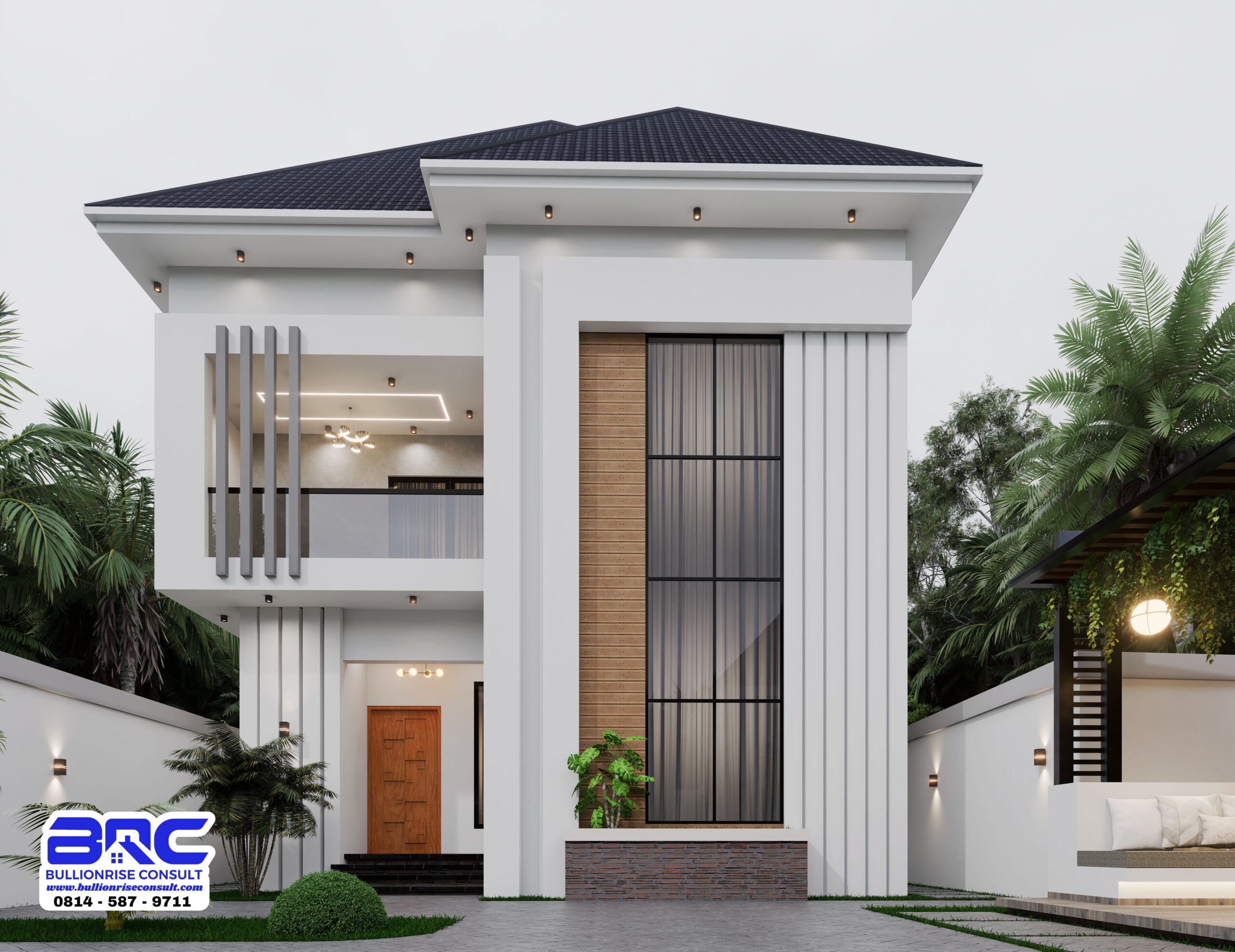 4 bed duplex house design - bullionrise consult -24