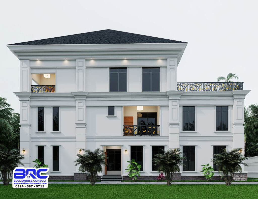 6 bedroom mansion house plan with BQ - bullionrise consult - 22