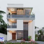 6 bedroom contemporary house plan pent house | The Elysian six (PSN00103BA)