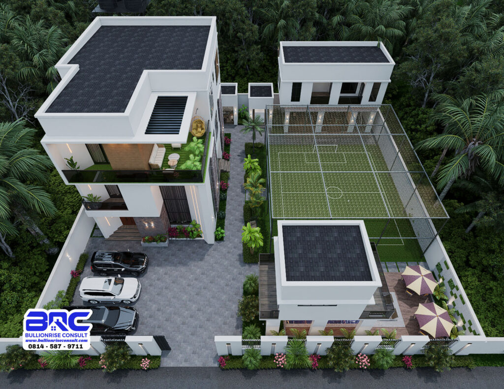 6 bedroom contemporary house plan pent house - bullionrise consult - 121