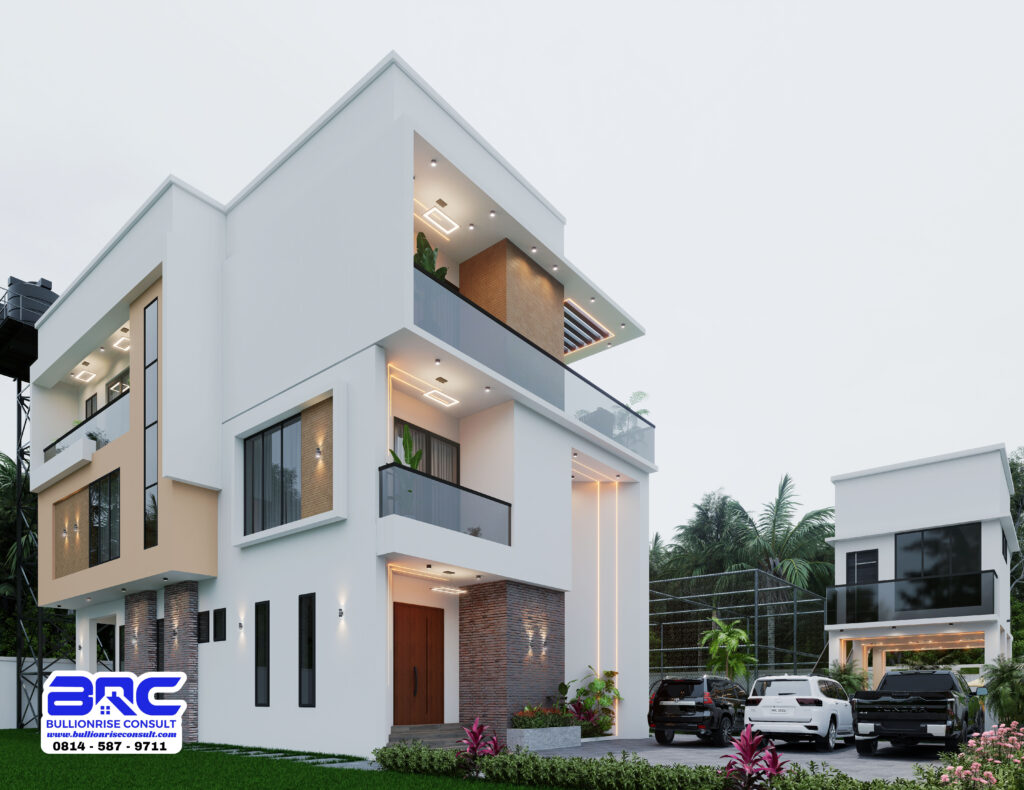 6 bedroom contemporary house plan pent house - bullionrise consult - 23