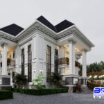 5 bedroom mansion design with swimming pool and garden | Veridian Legacy (PSN00128BA)
