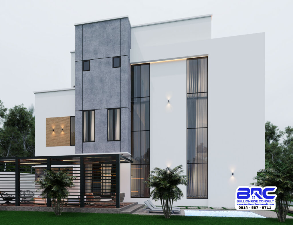 6 bedroom duplex building plan - BULLIONRISE CONSULT - 5