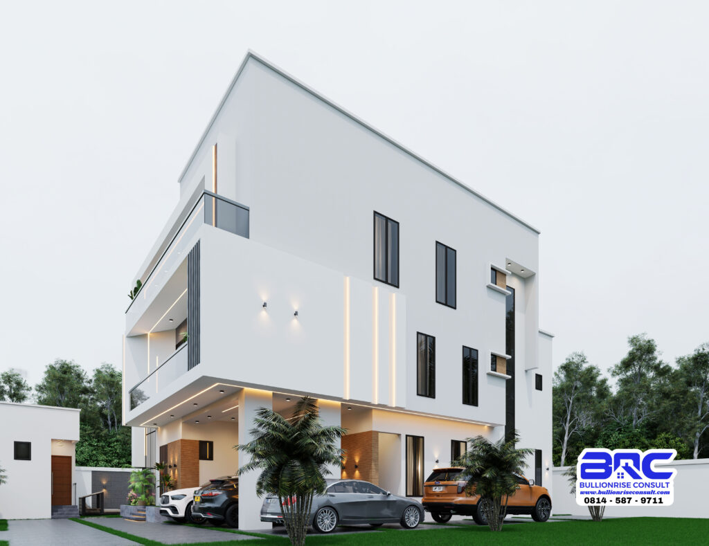 6 bedroom duplex building plan - BULLIONRISE CONSULT - 7