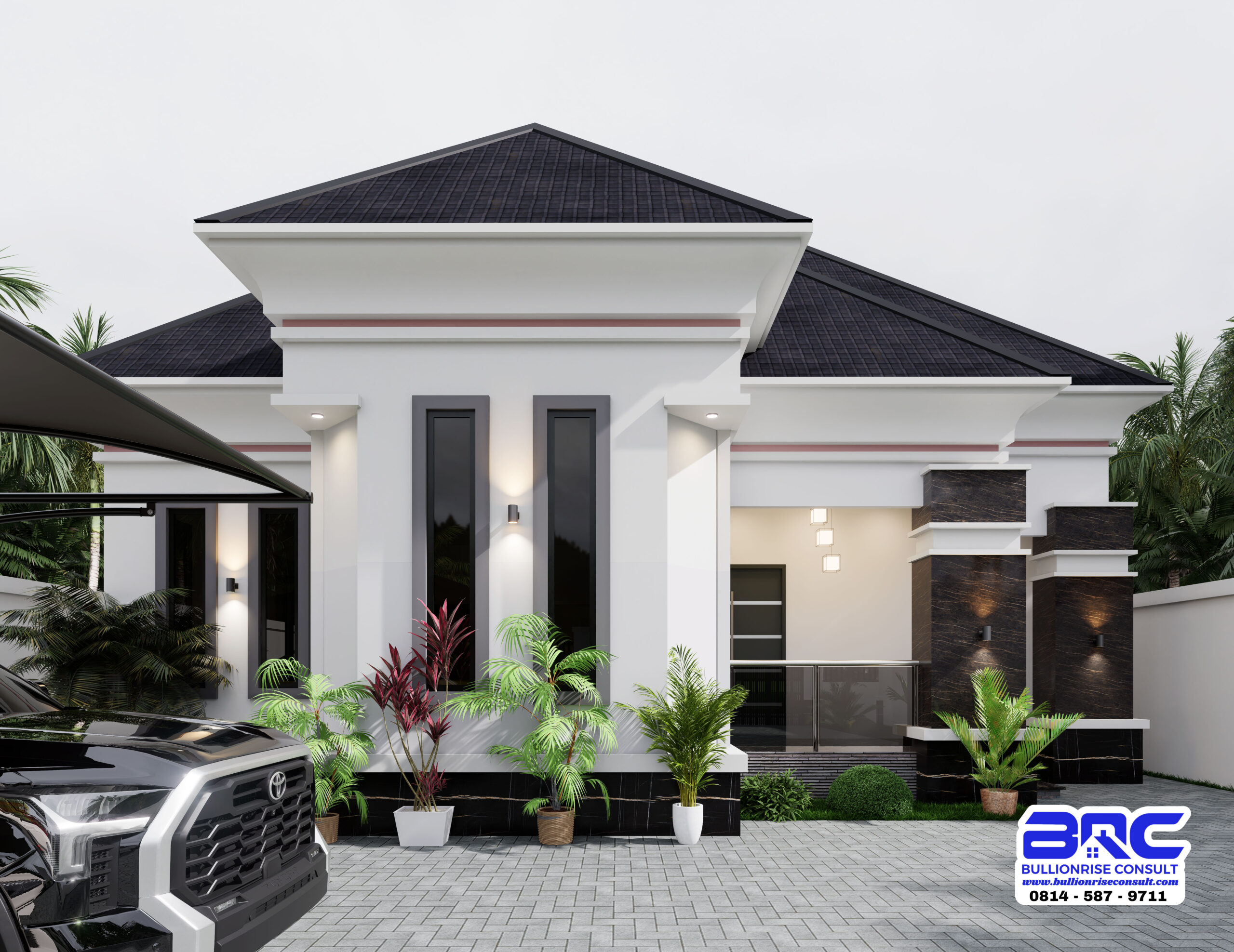 4 bedroom bungalow plans with pictures - bullionrise consult -