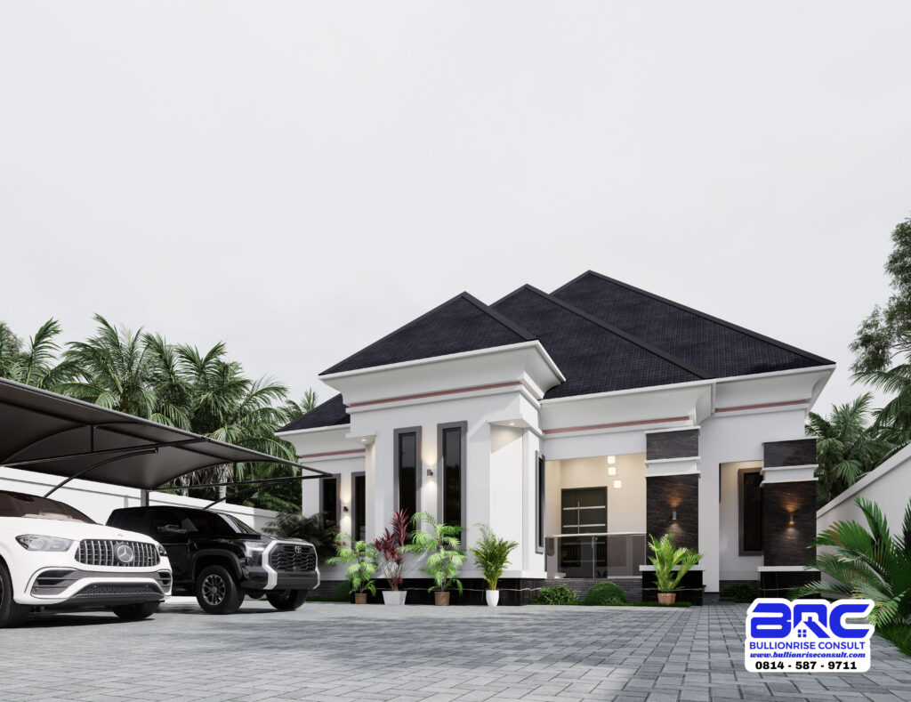 4 bedroom bungalow plans with pictures - bullionrise consult - 4