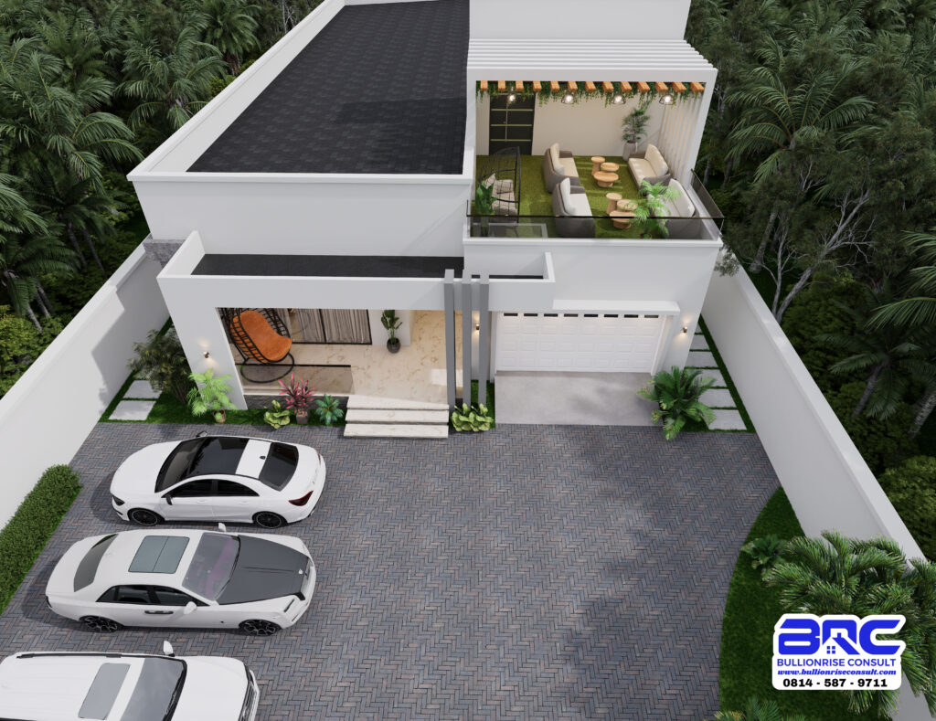 5 bedroom house plan with garage - Bullionrise consult - 7