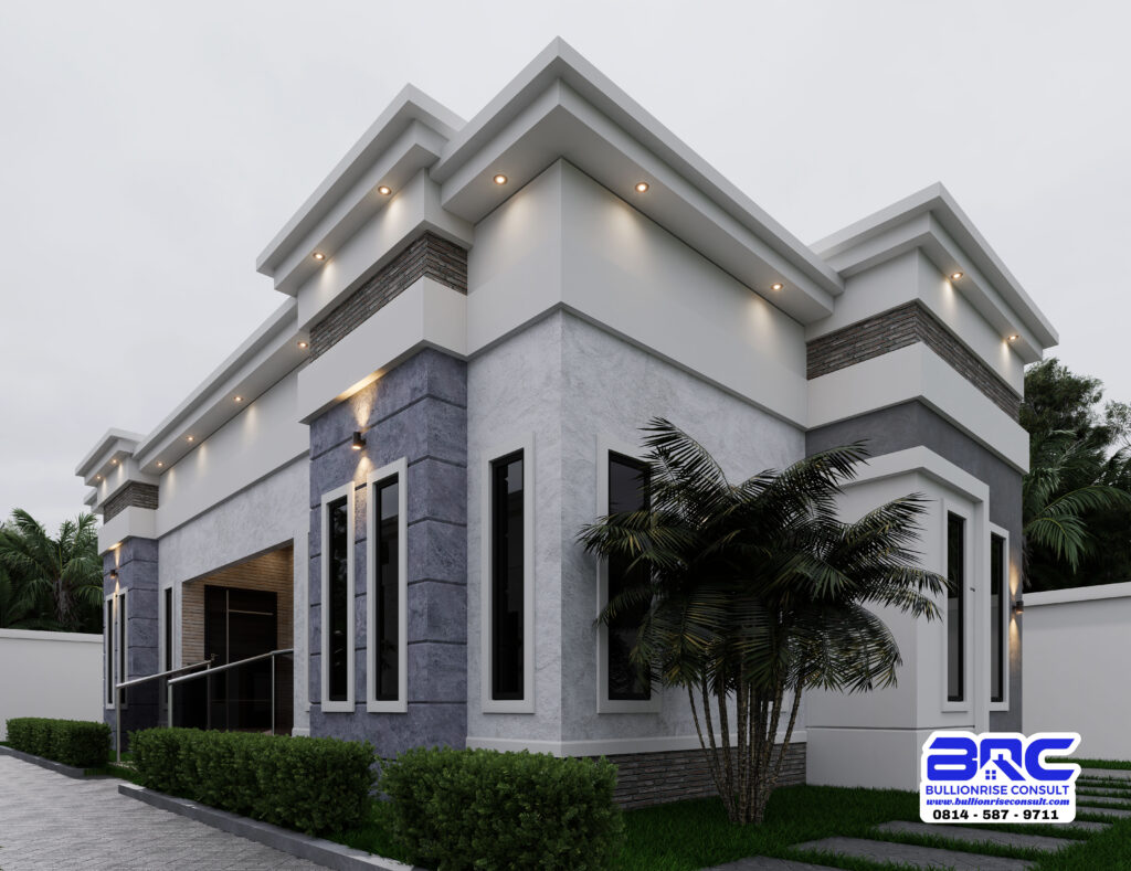 4 Bedroom Bungalow House Plans with a BQ-Bullionrise Consult-11