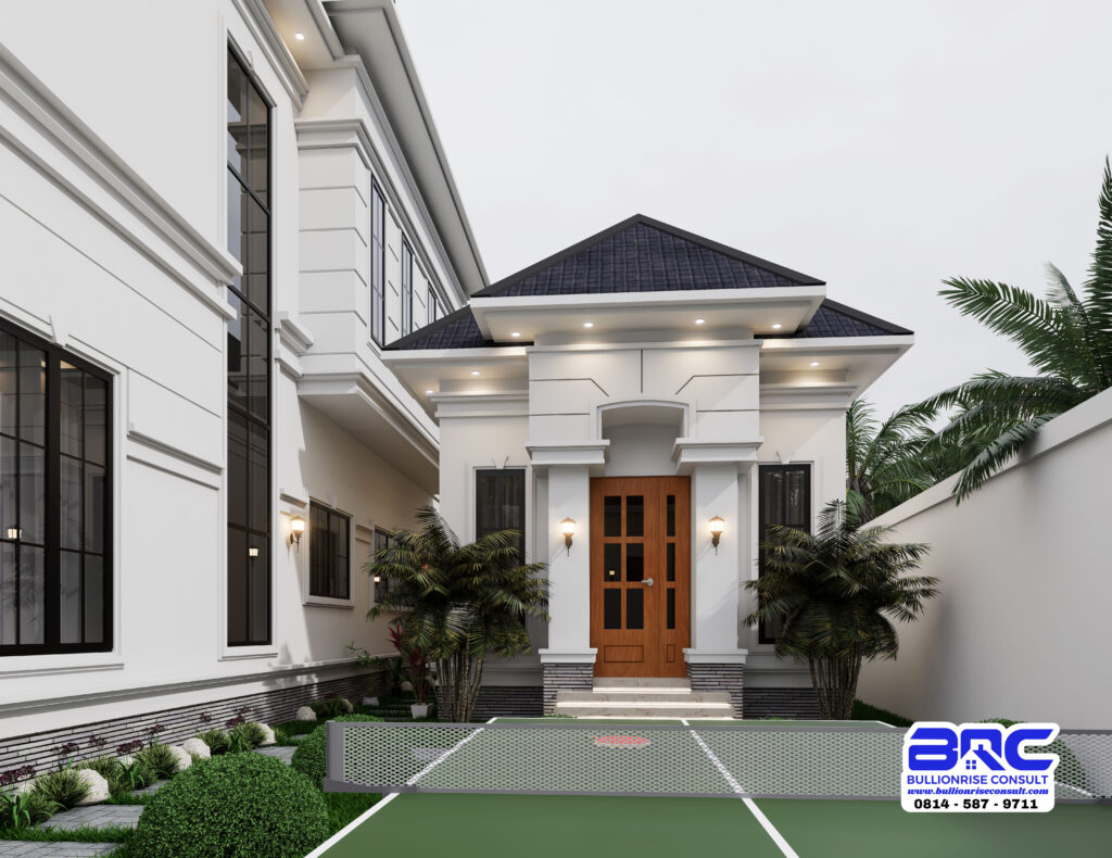 4 Bedroom Duplex House Plan with a BQ -Bullionrise Consult -15