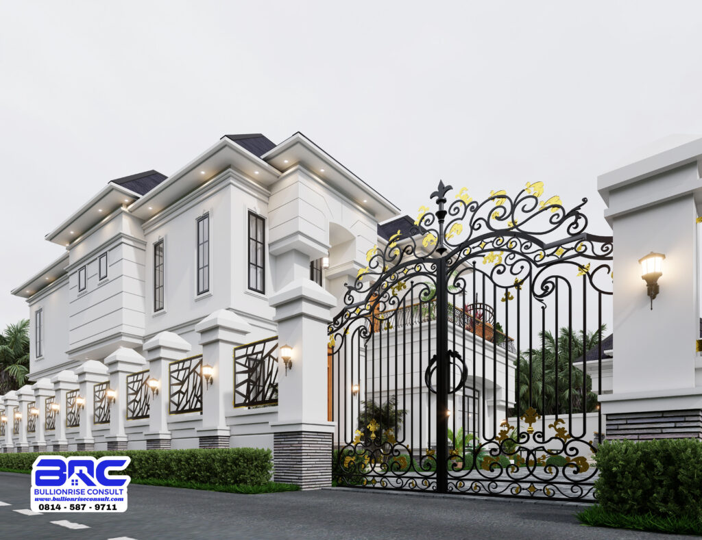 4 Bedroom Duplex House Plan with a BQ -Bullionrise Consult -2