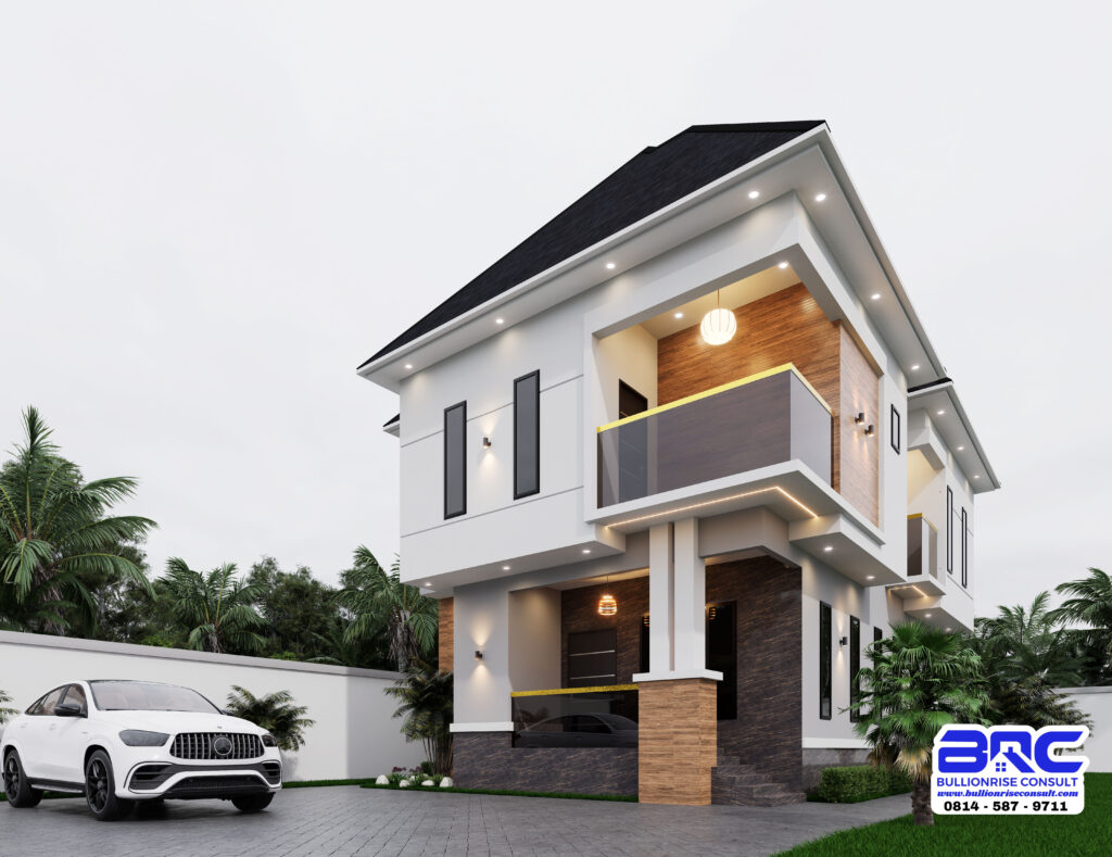 4 bedroom new duplex designs in Nigeria-BullionRise Consult-2
