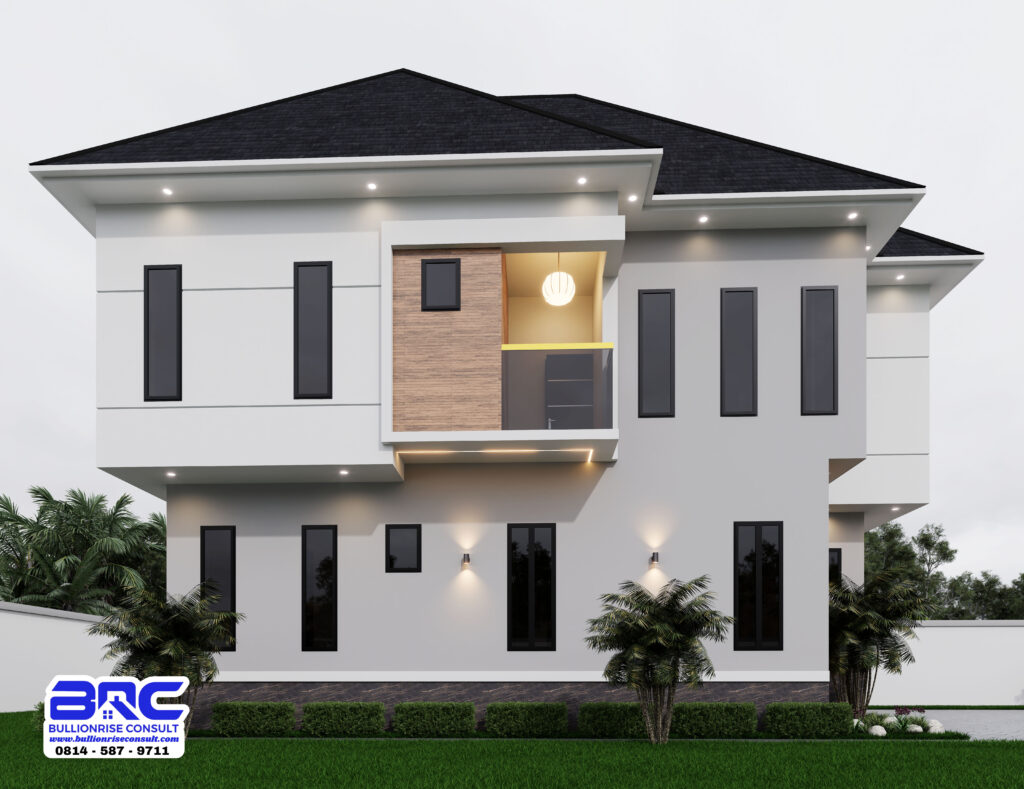 4 bedroom new duplex designs in Nigeria-BullionRise Consult-3