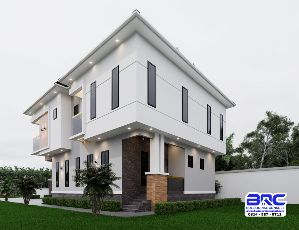 4 bedroom new duplex designs in Nigeria-BullionRise Consult-7