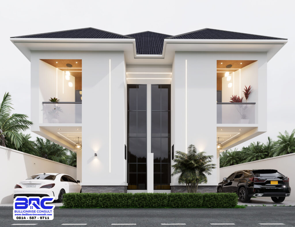 2 bedroom semi-detached duplex - bullionrise consult -