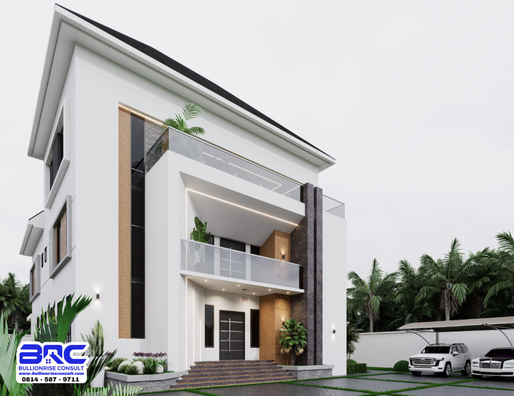 5 Bedroom Duplex Design with a Pent Floor-Bullionrise Consult-7