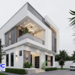 5 Bedroom Duplex Designs in Nigeria  | The Westminster (PSN00145BA)