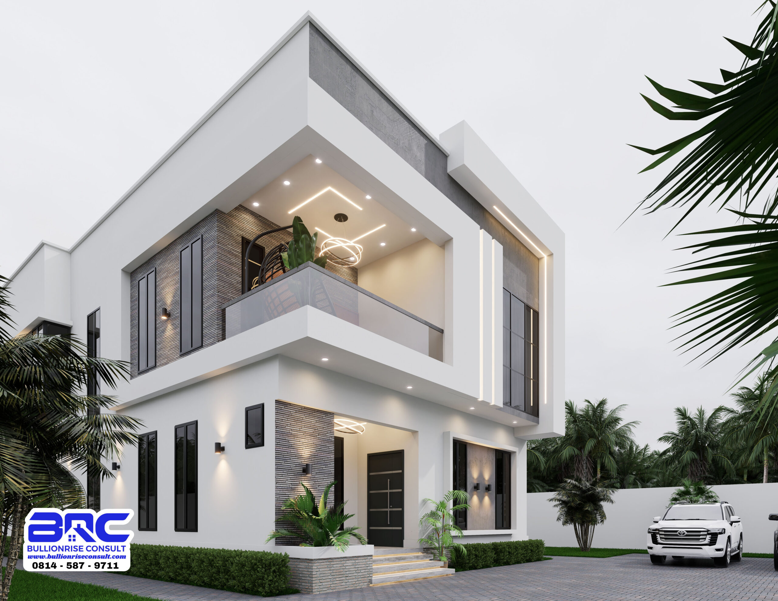 5 Bedroom Duplex Designs in Nigeria -Bullionrise Consult -