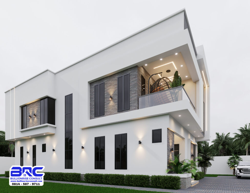 5 Bedroom Duplex Designs in Nigeria -Bullionrise Consult -5