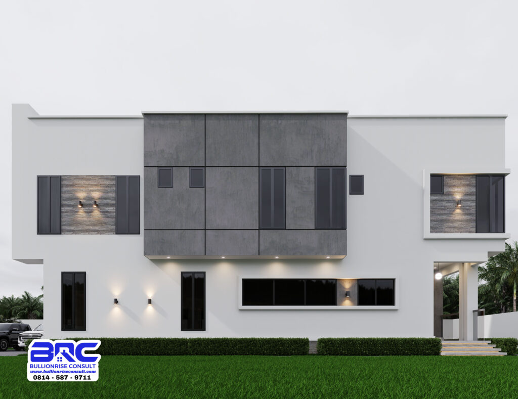 5 Bedroom Duplex Designs in Nigeria -Bullionrise Consult -9