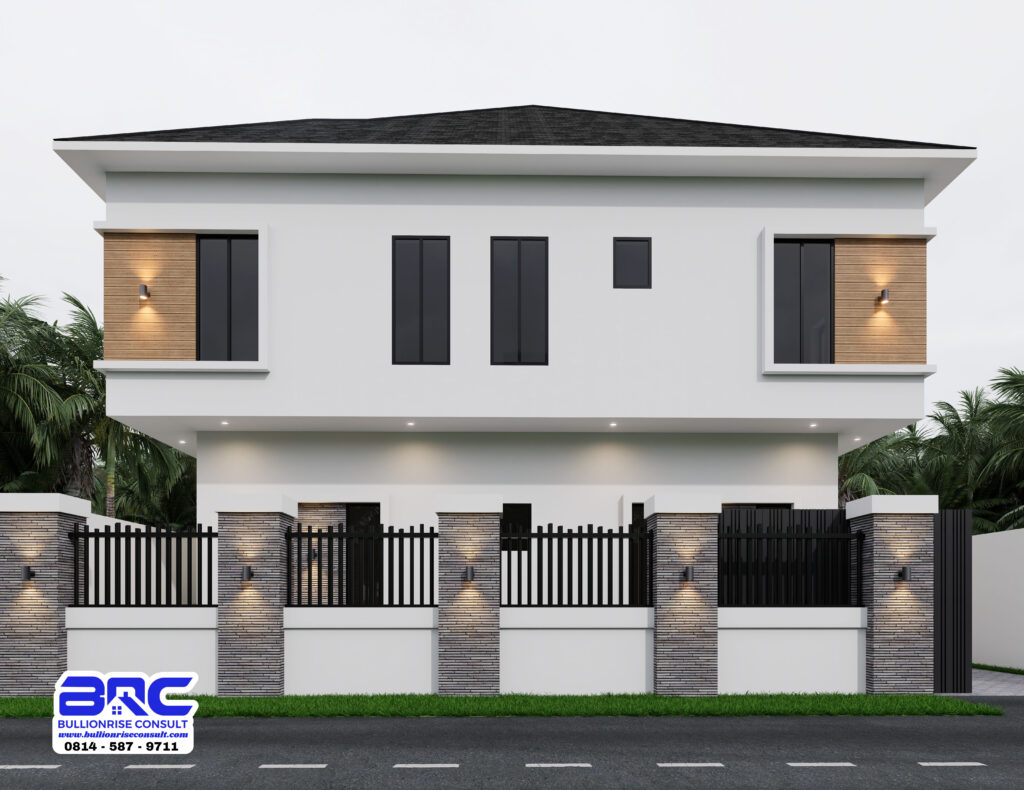 1-Storey Complex Apartment Building- Bullionrise Consult-