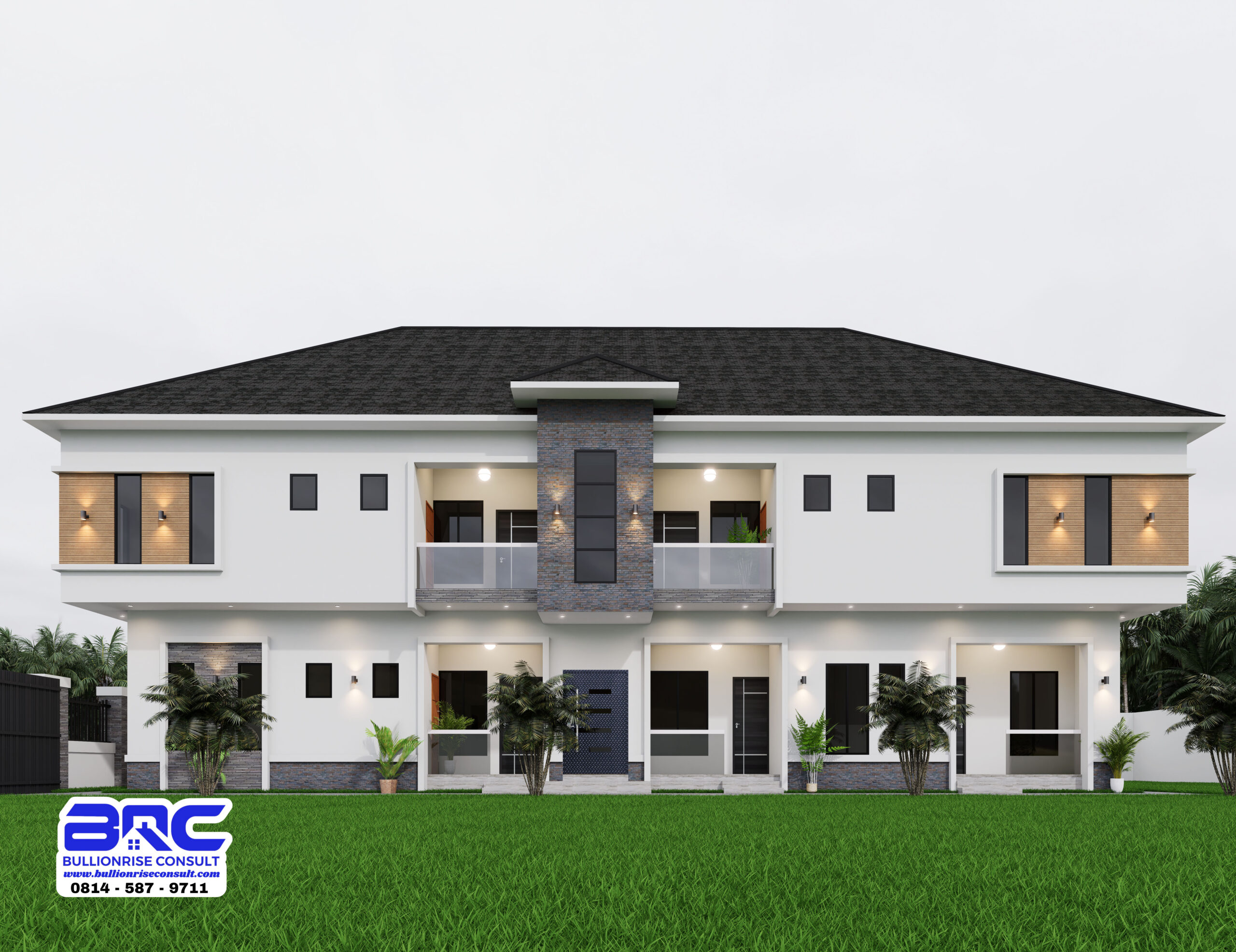 1-Storey Complex Apartment Building- Bullionrise Consult-2