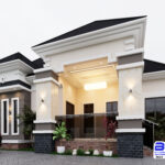 5 Bedroom Bungalow 3d Design Plans | Legacy Manor (PSN00143BA)