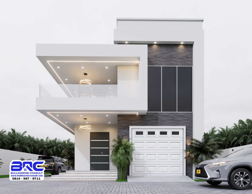 5 Bedroom Duplex House Plan with a Garage in Nigeria-Bullionrise Consult-2