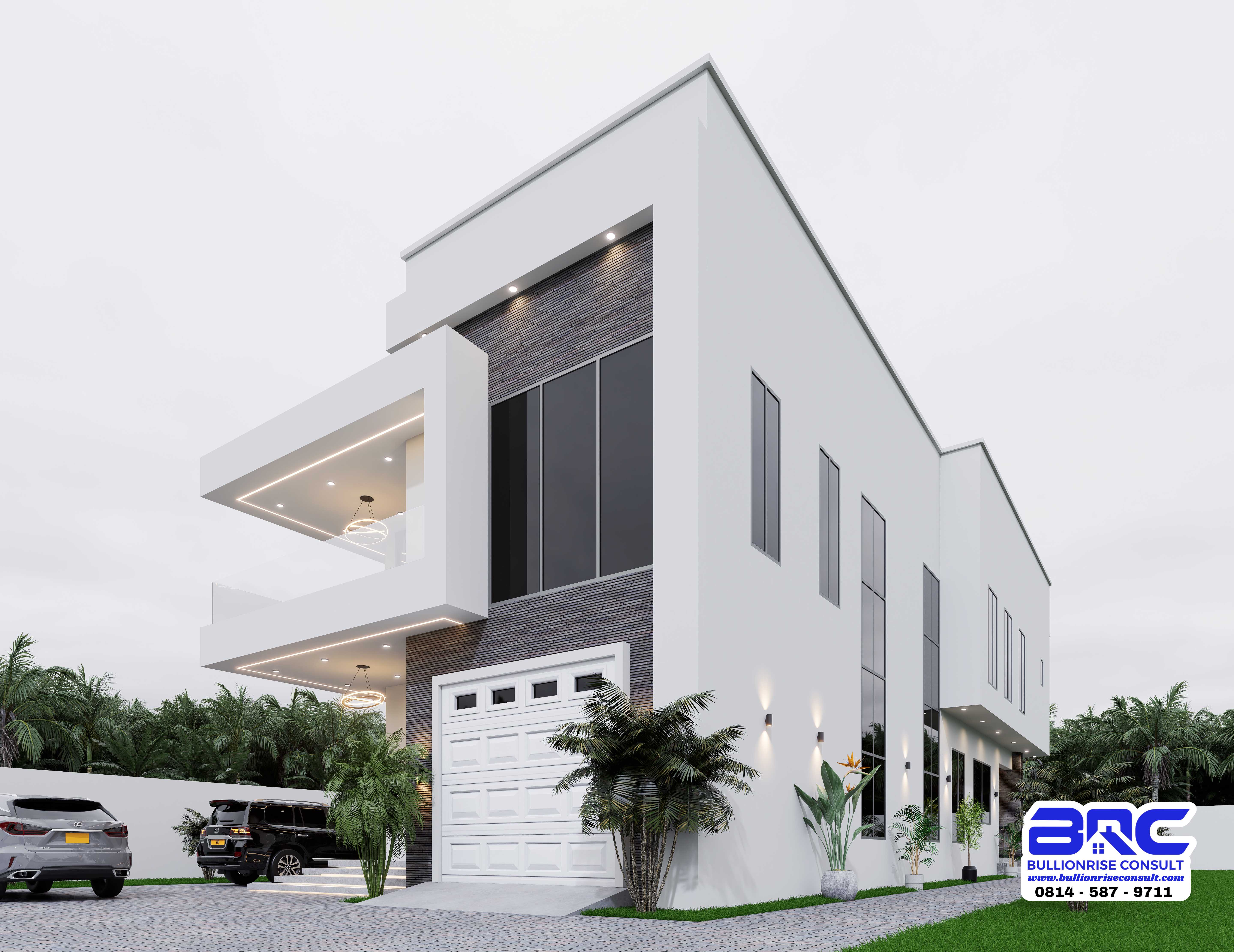 5 Bedroom Duplex House Plan with a Garage in Nigeria-Bullionrise Consult-6